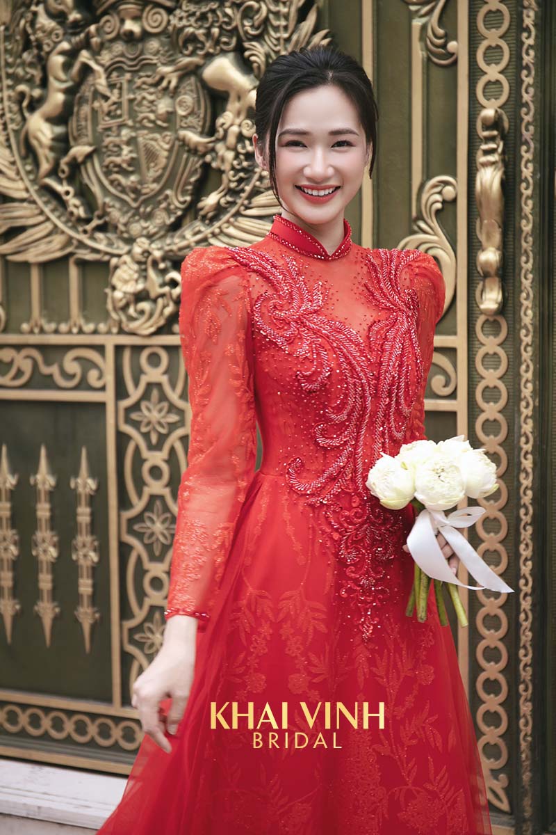 3 Lý do cô dâu KHÔNG THỂ TỪ CHỐI áo cưới màu đỏ