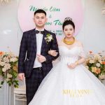 CD Kim Thanh & CR Thanh Liêm diện trang phục cưới Khải Vinh