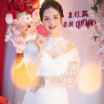 Cô dâu Bích Phương diện áo cưới Khải Vinh Bridal