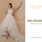 Đầm cưới đơn giản dành cho cô dâu Gen-Z