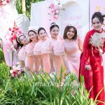 Áo dài cô dâu và áo dài bê tráp ấn tượng trong lễ vu quy