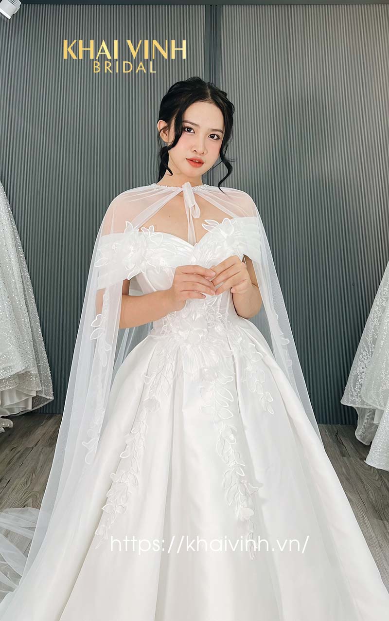 Váy cưới tuyệt đẹp cho cô dâu Sài Gòn - Áo cưới đẹp - HappyWedding.vn