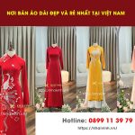 Nơi bán áo dài đẹp và rẻ nhất tại Việt Nam